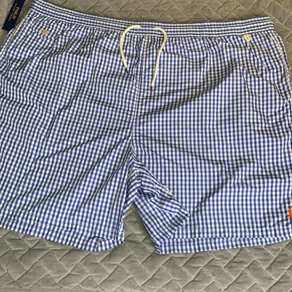 Polo By Ralph Lauren Swim Trunks Blue 